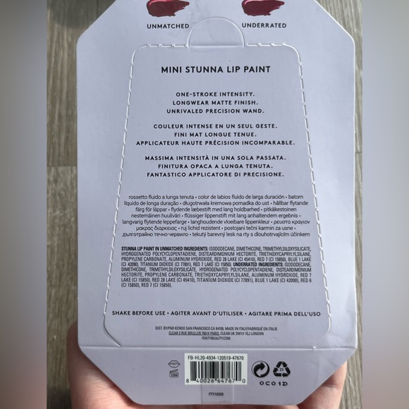 Fenty Beauty Mini Stunna Lip Paint Set - Picture 2 of 2